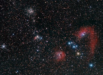 flaming star nebula