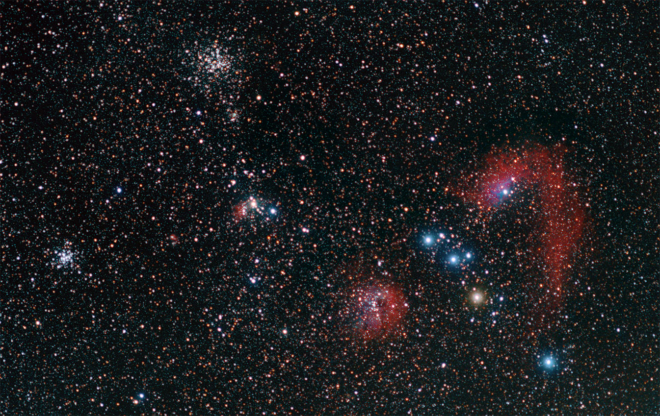 flaming star nebula
