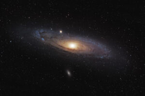 Andromeda Galaxy100-400mm Tamron lens