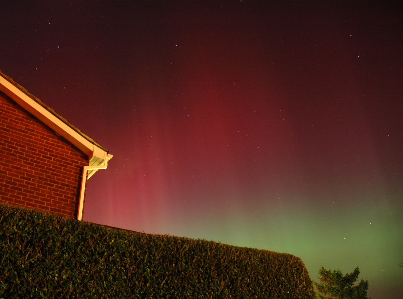 aurora in selby, yorkshire 2005
