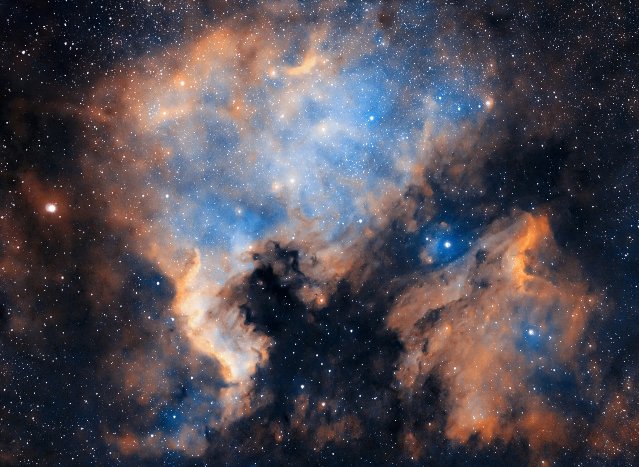 Noctilove astrophotography barn door tracker northamericanebula