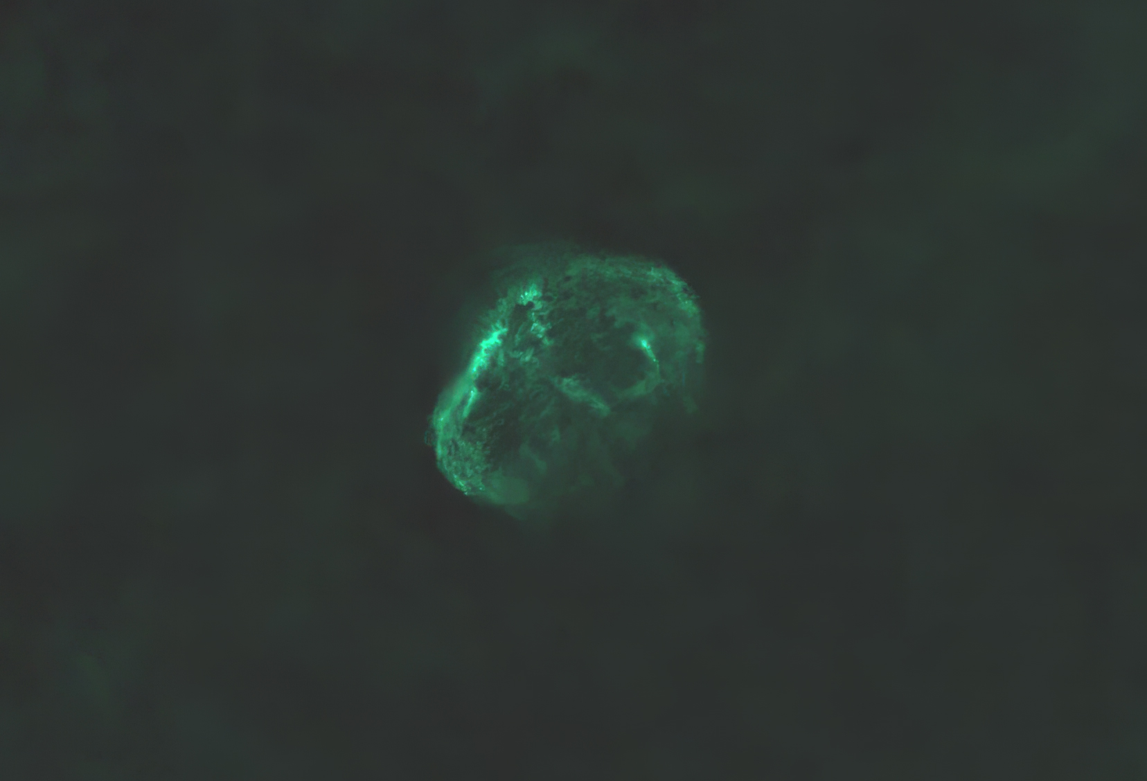The Crescent Nebula with Oxygen filter, 585c and Redcat 51