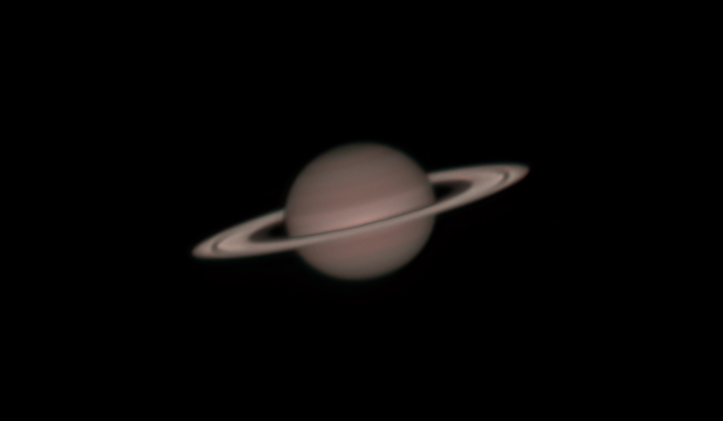 Imaging Saturn at opposition with 8 inch Newtonian